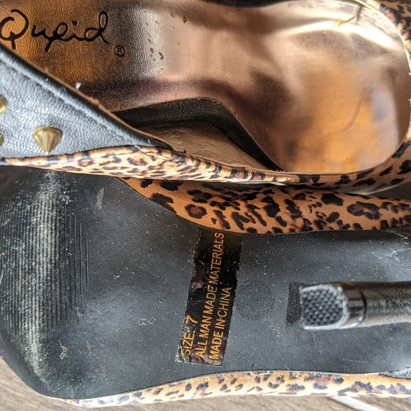 Leopard print heels - Picture 4 of 5